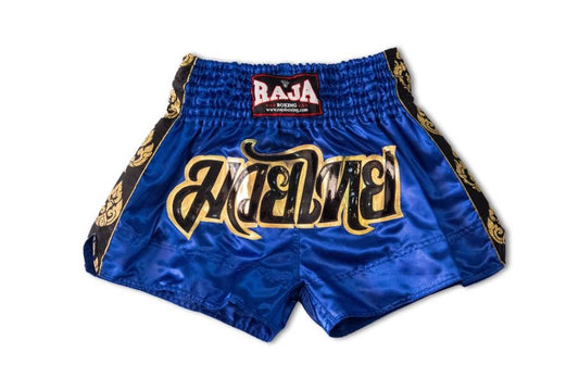 Raja Boxing Muay Thai Shorts - RTB29-5-Blue