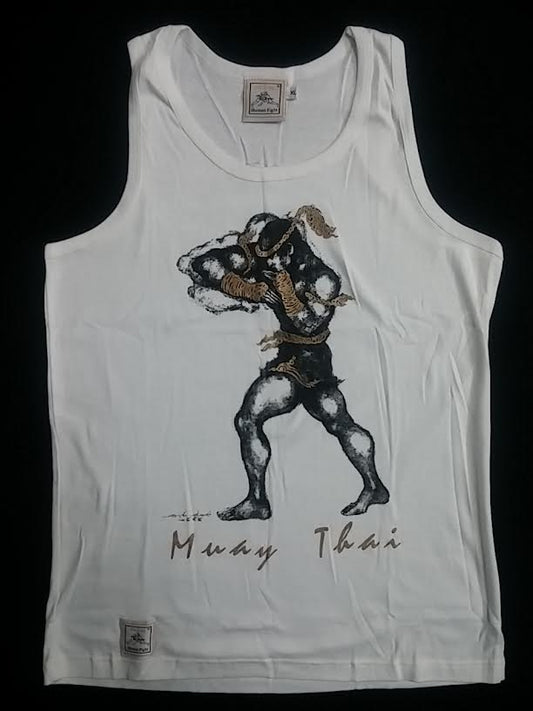 Human Fight Tank Top- "Standing Elbow Attack"