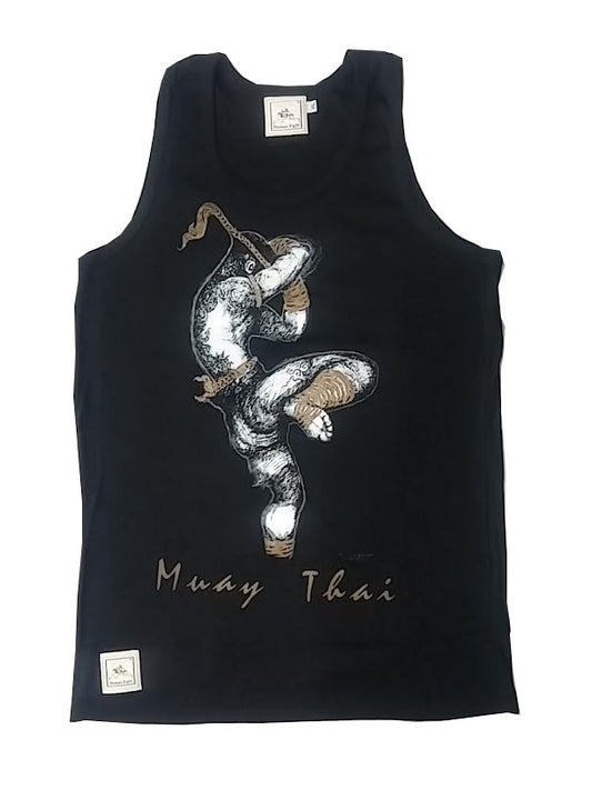 Human Fight Tank Top "Knee Attack"