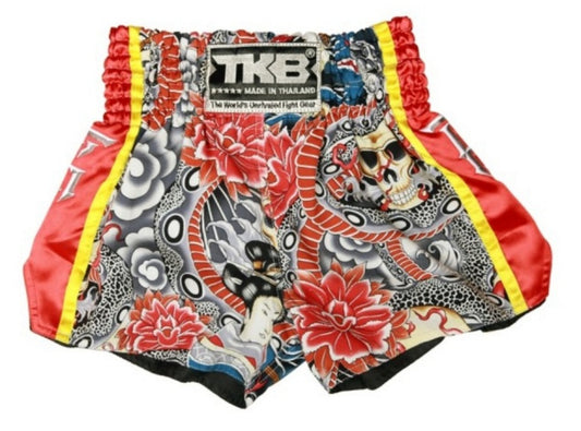 TKB Muay Thai Shorts - Yakuza Tattoo - TKTBS-206