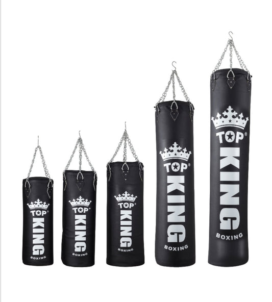 Top King Boxing Semi Leather Heavy Bag - TKHBF-SL